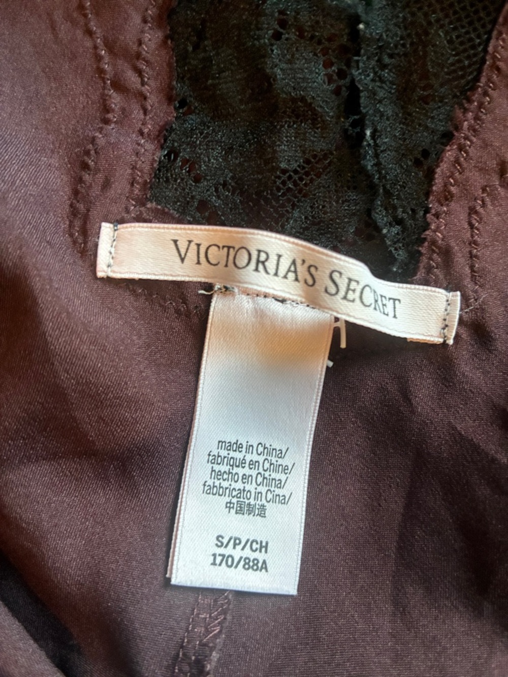 Victorias Secret Lace-Trim Slip Chemise - Picture 3 of 3